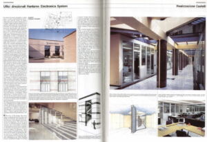 progetto per uffici direzionali di hantarex su domus n739