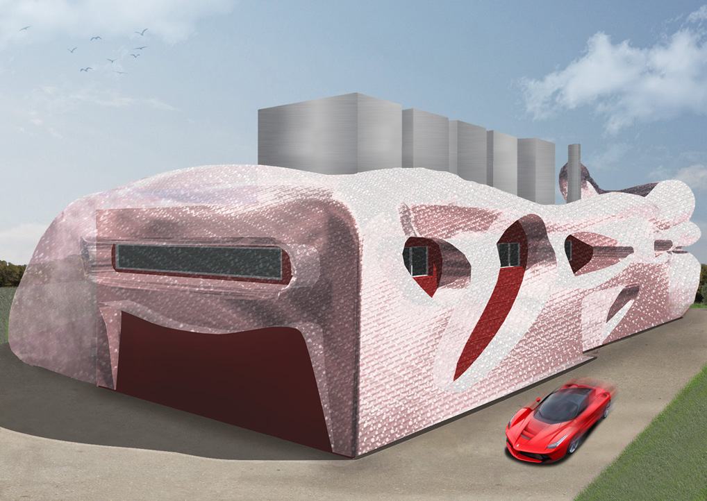 concept di progetto ferrari maranello