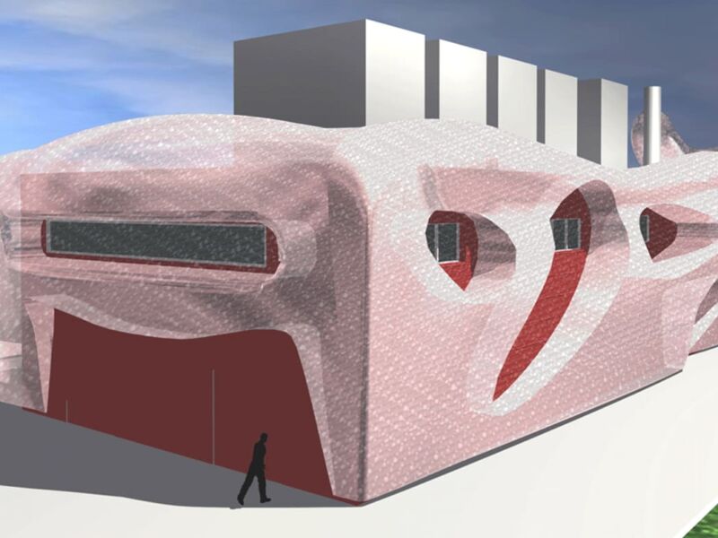 concept facciata per spirito ferrari