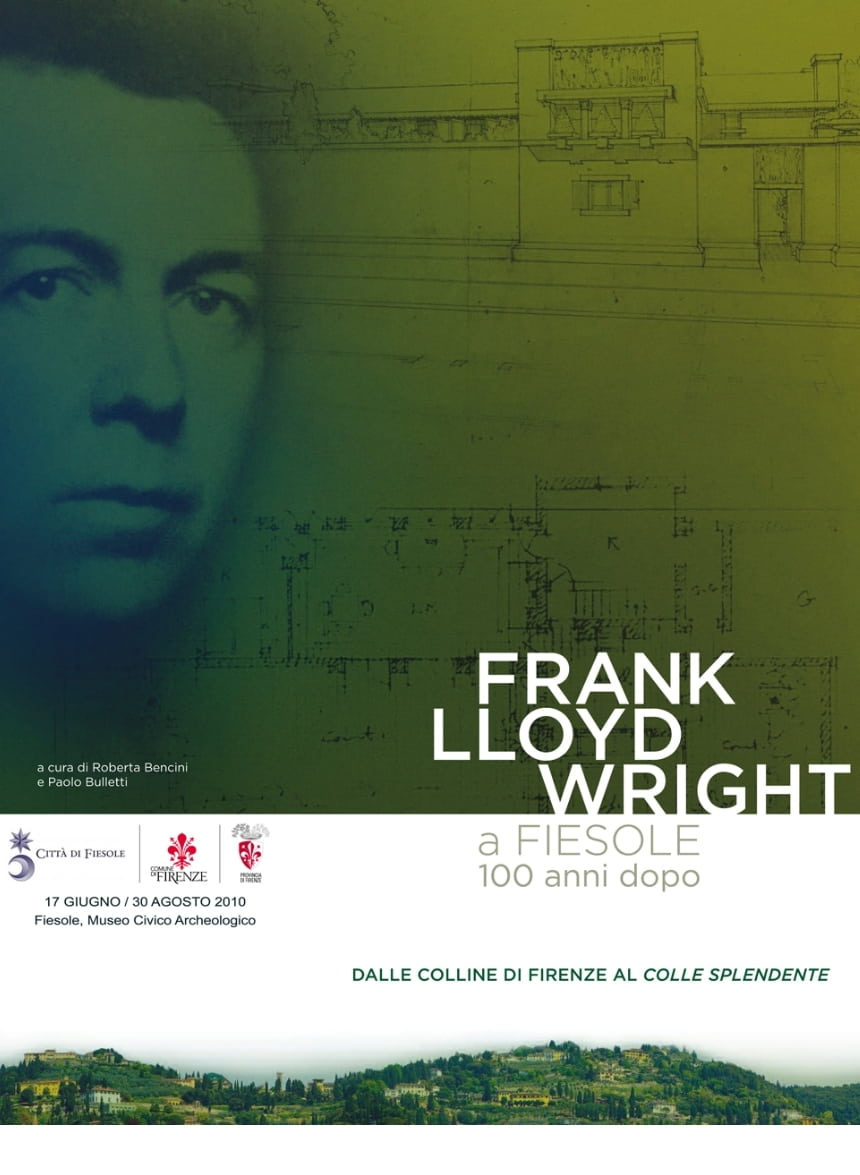 f.l. wright a fiesole mostra
