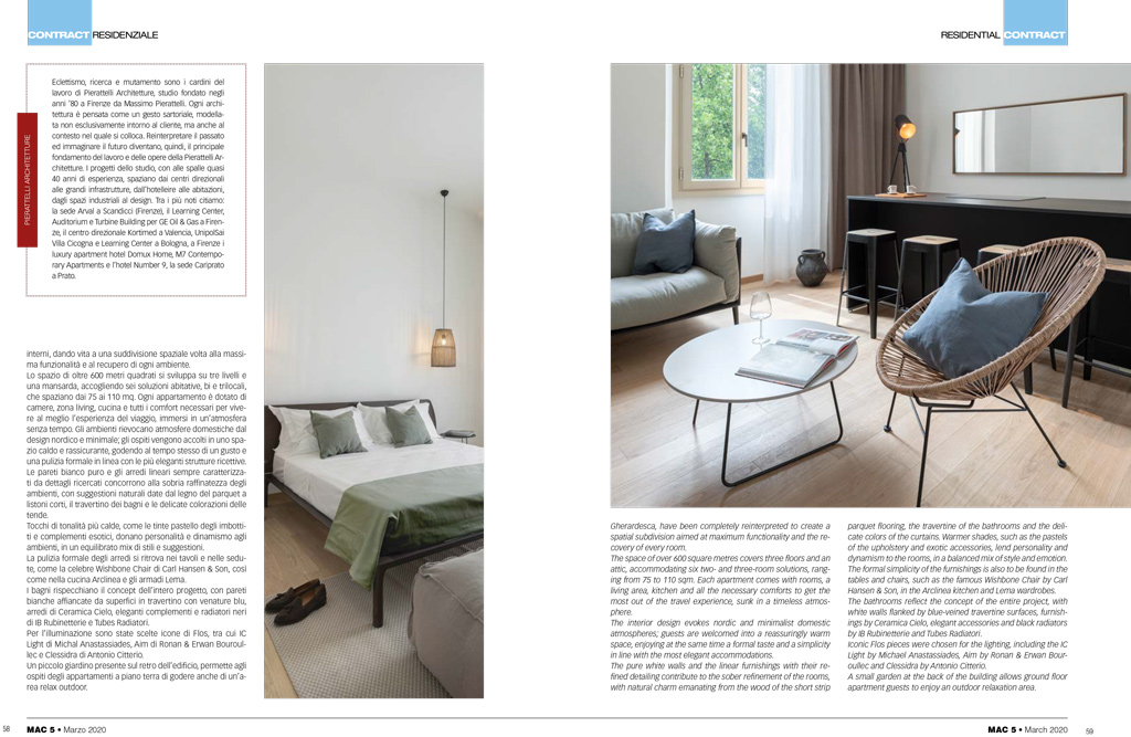 Article about Palazzo Matteotti on March 2020 issu of MAC