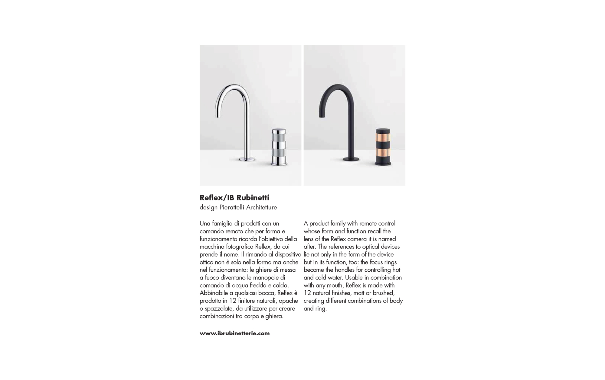 Article about Reflex on June 2020 issu of AREA