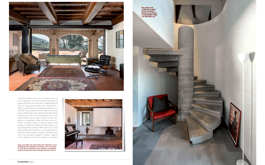 Pierattelli architetture - studio architettura firenze - Maison Ache - villa rurale - villa in toscana - abitare oggi - confabitare - rivista architettura - rivista di interni