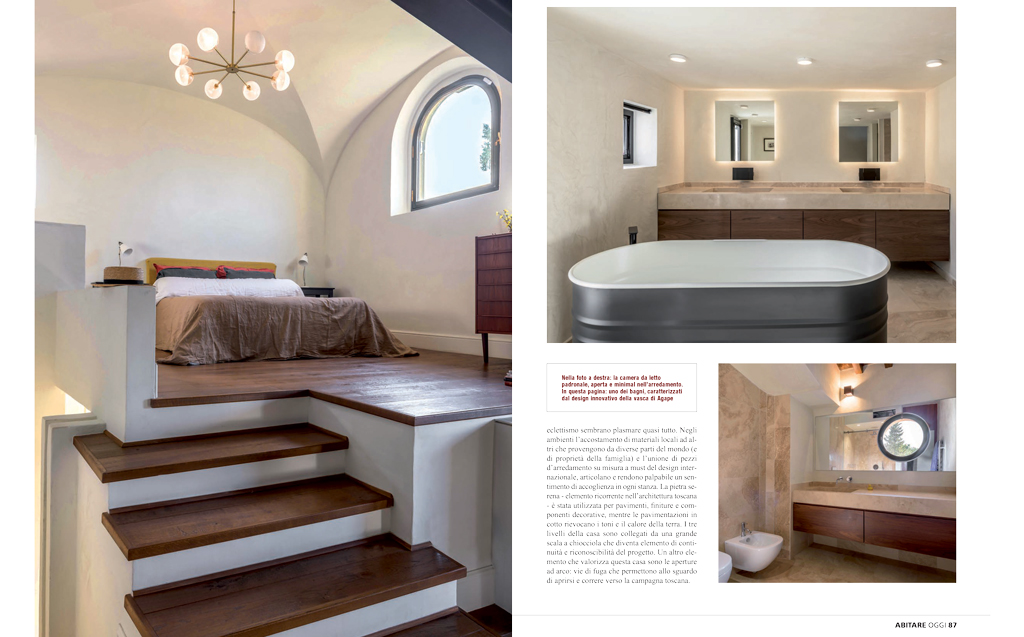 Pierattelli architetture - studio architettura firenze - Maison Ache - villa rurale - villa in toscana - abitare oggi - confabitare - rivista architettura - rivista di interni