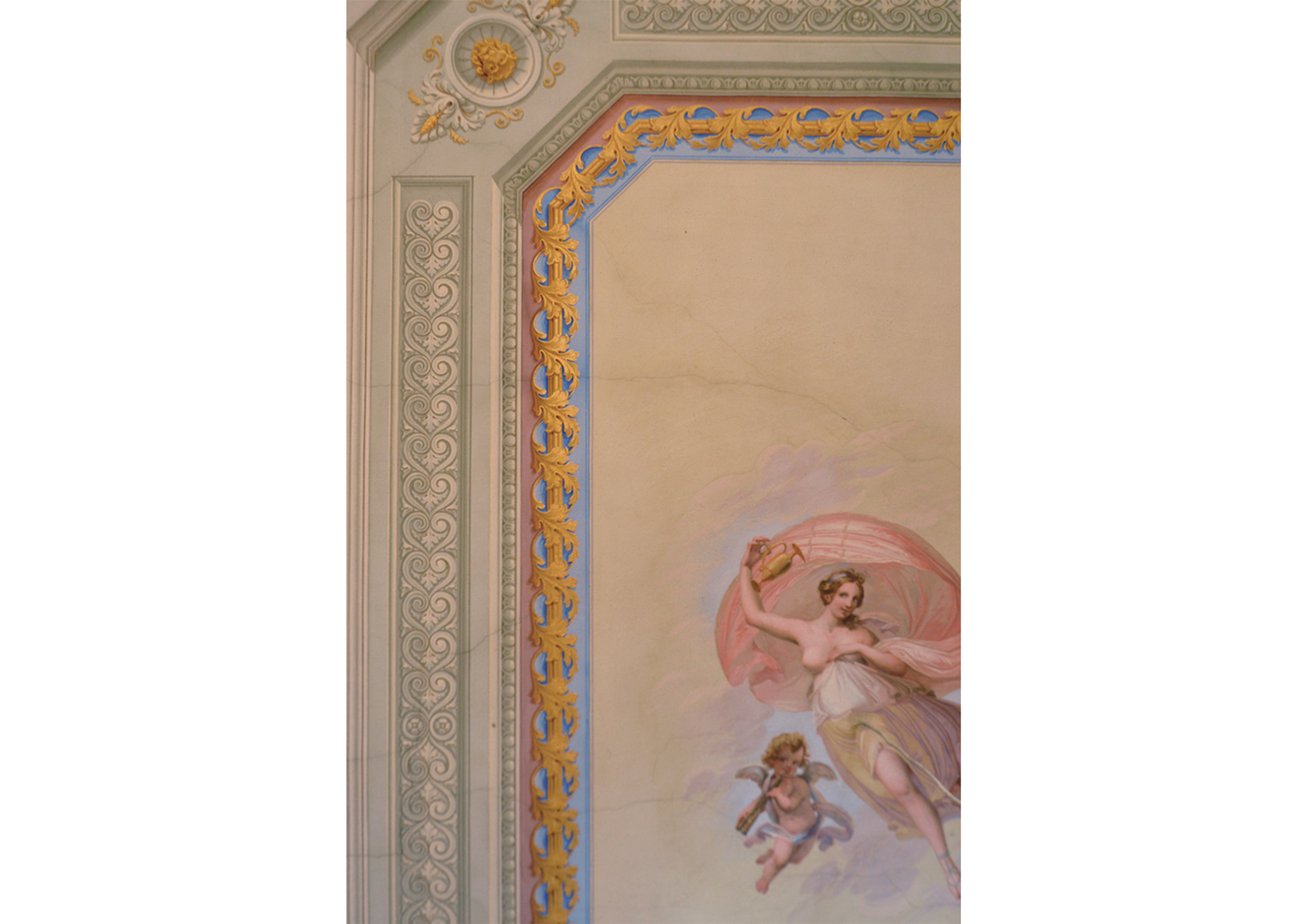 Palazzo Stefanelli - Borgo Pinti - Ristrutturazione edilizia - studio di architettura Firenze - Pirattelli Architetture - Palazzo fiorentino - affreschi