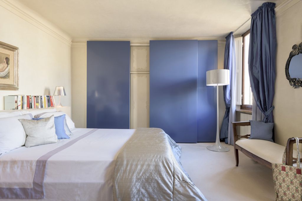 Pierattelli Architetture- Interior - Interior design - appartamento a Firenze - Camera da letto - bedroom design - flos