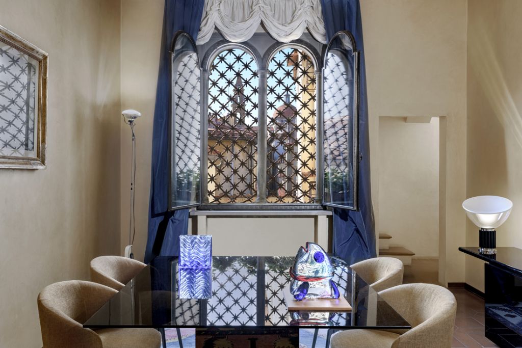 Pierattelli Architetture- Interior - Interior design - appartamento a Firenze - flos taccia - flos toio - egidio costantini - bea Lema - acerbis sheraton - acerbis block