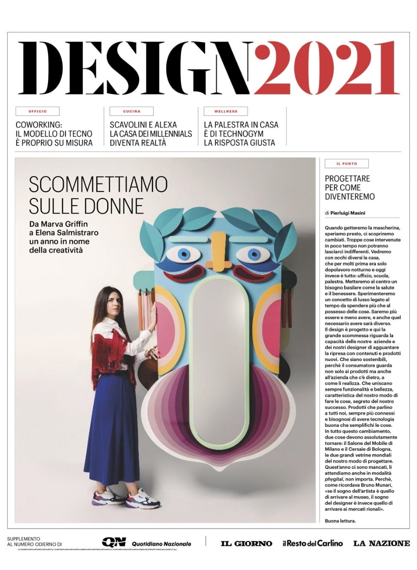 quotidiano nazionale speciale design 11/2020