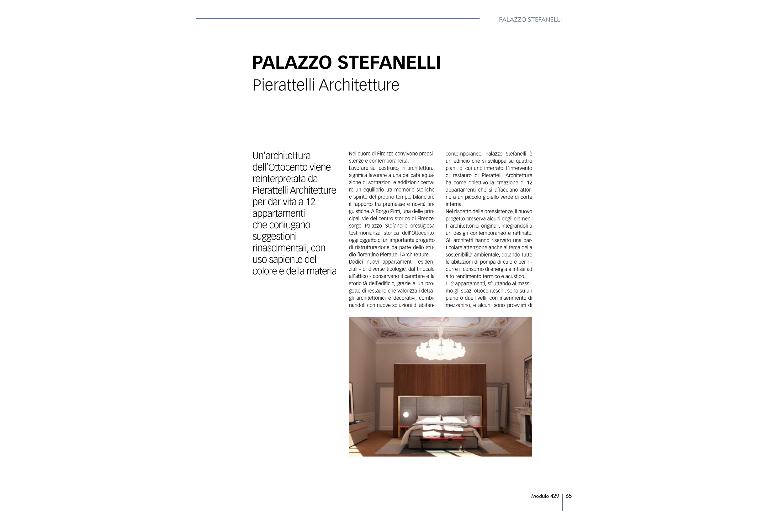 Modulo - Pierattelli Architetture - studio architettura firenze - palazzo stefanelli borgo pinti firenze