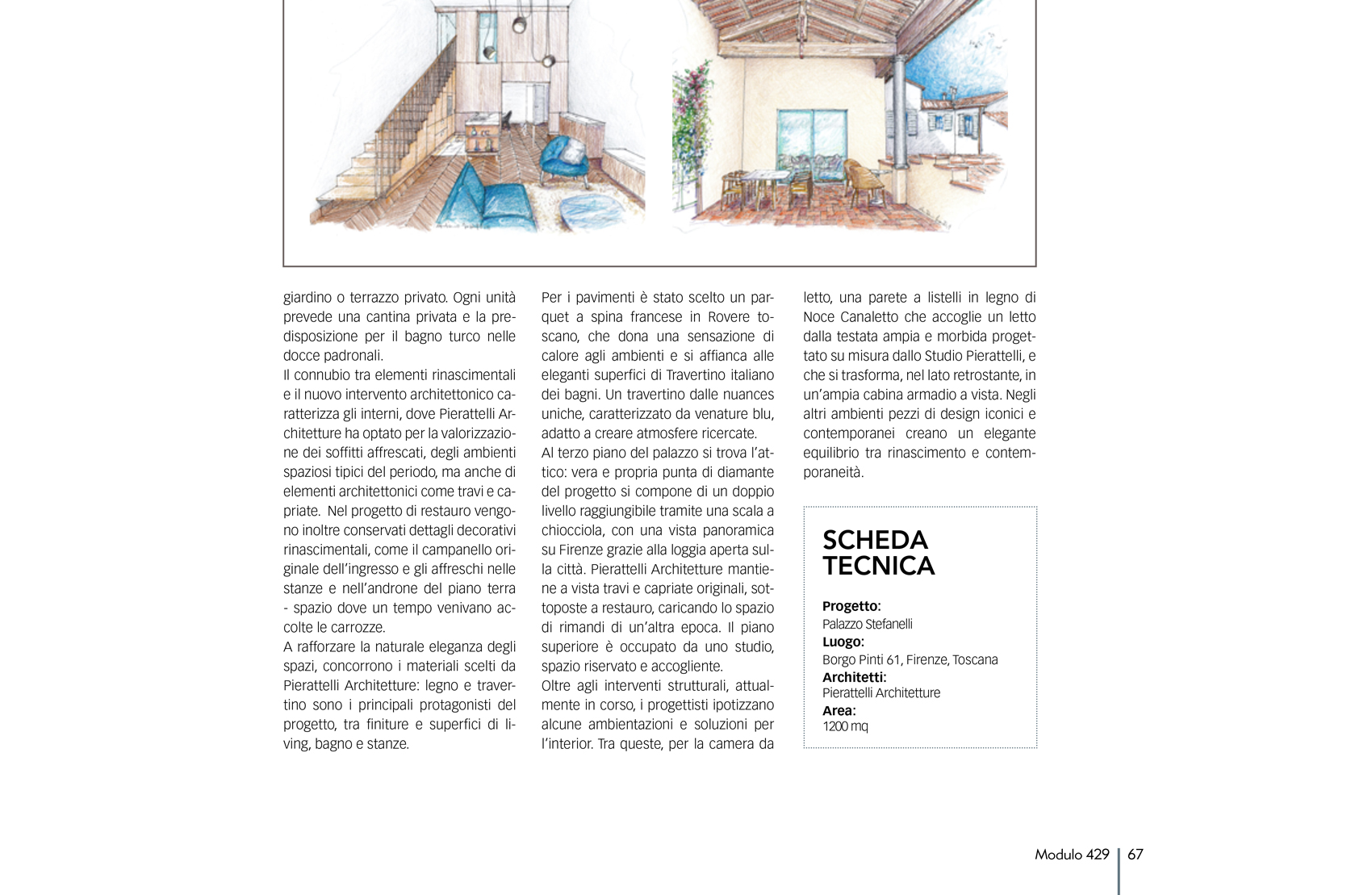 Modulo - Pierattelli Architetture - studio architettura firenze - palazzo stefanelli borgo pinti firenze